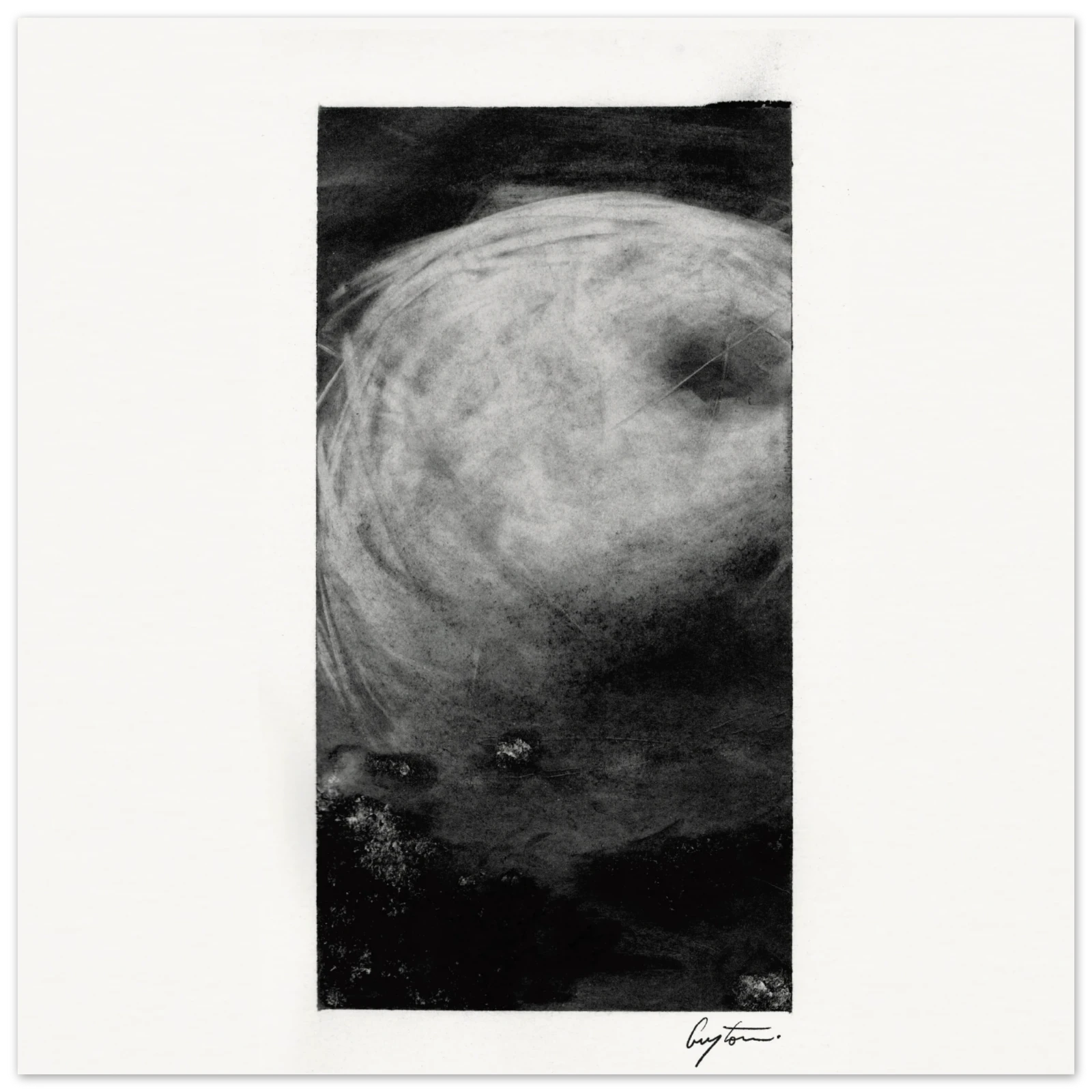 Transmission 10 - Museum-Quality Matte Paper Poster 25x25 cm / 10x10″