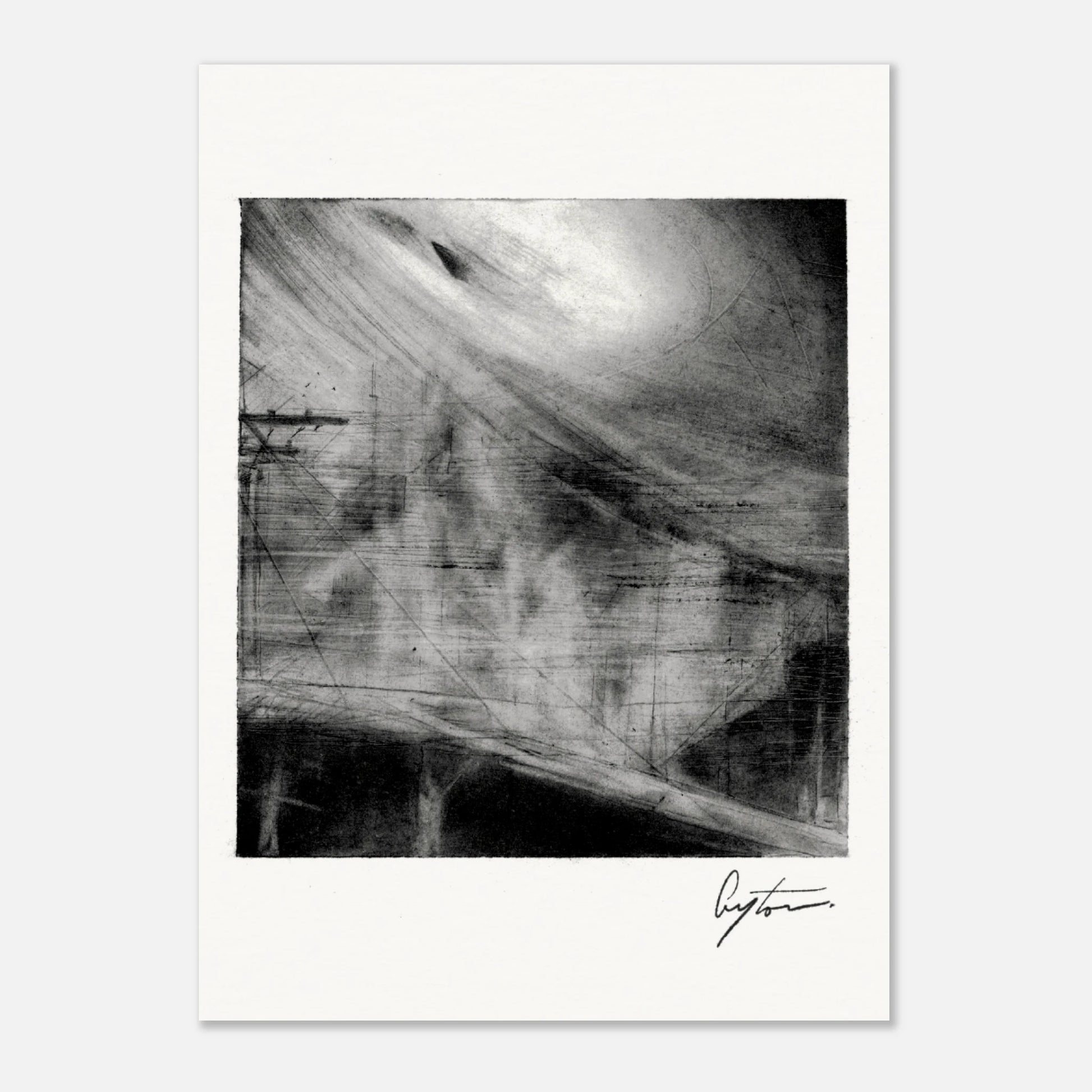 Transmission 4 - Museum-Quality Matte Paper Poster 13x18 cm / 5x7″ Print Material Creator Collective