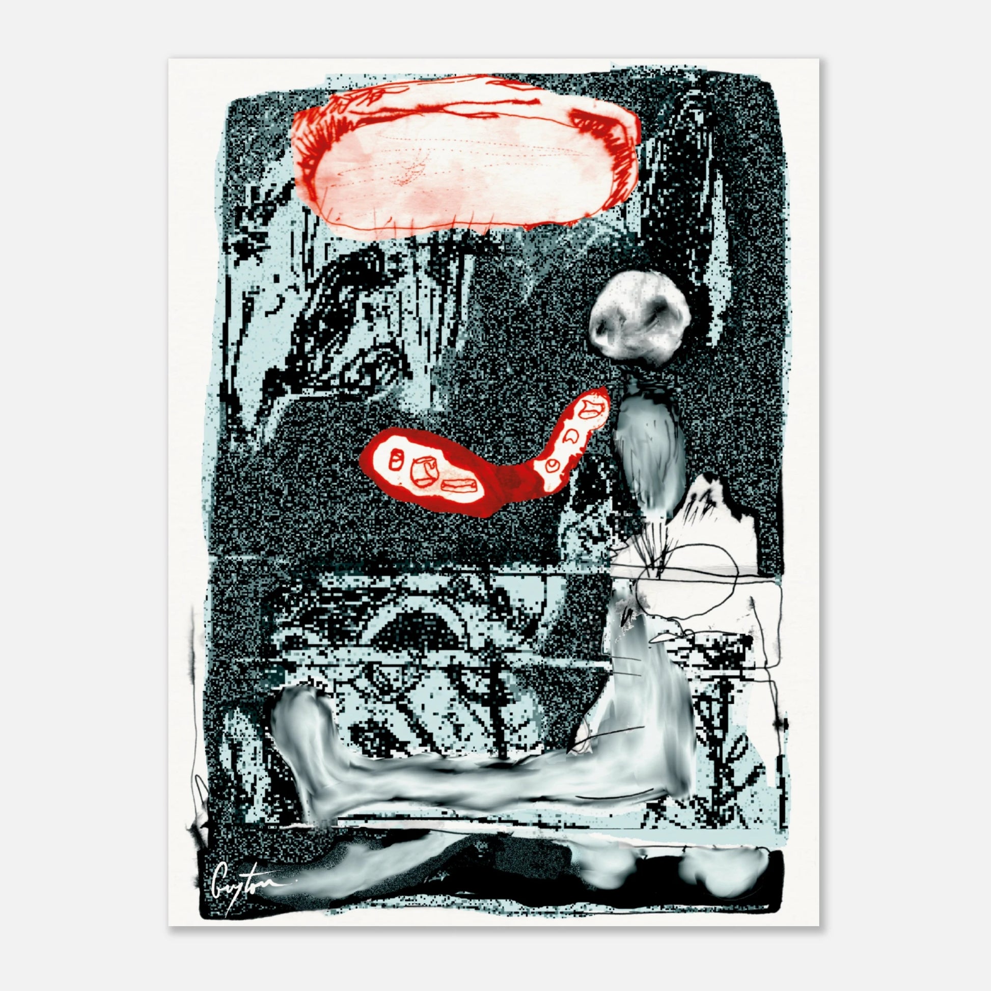 Recognize You - Museum-Quality Matte Paper Poster 15x20 cm / 6x8″ Print Material CreatorCollective