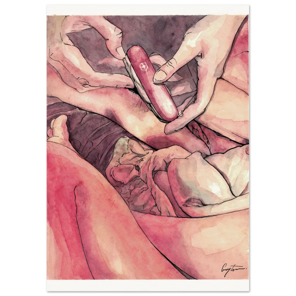 Swiss Army Knife - Museum-Quality Matte Paper Poster A4 21x29.7 cm / 8x12″