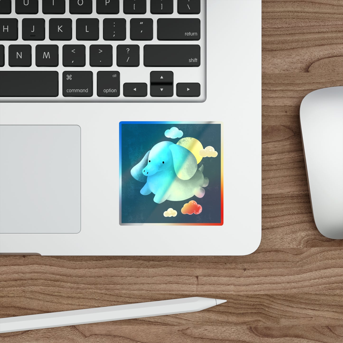 Elephant - Holographic Die-cut Stickers Paper products Creator Collective