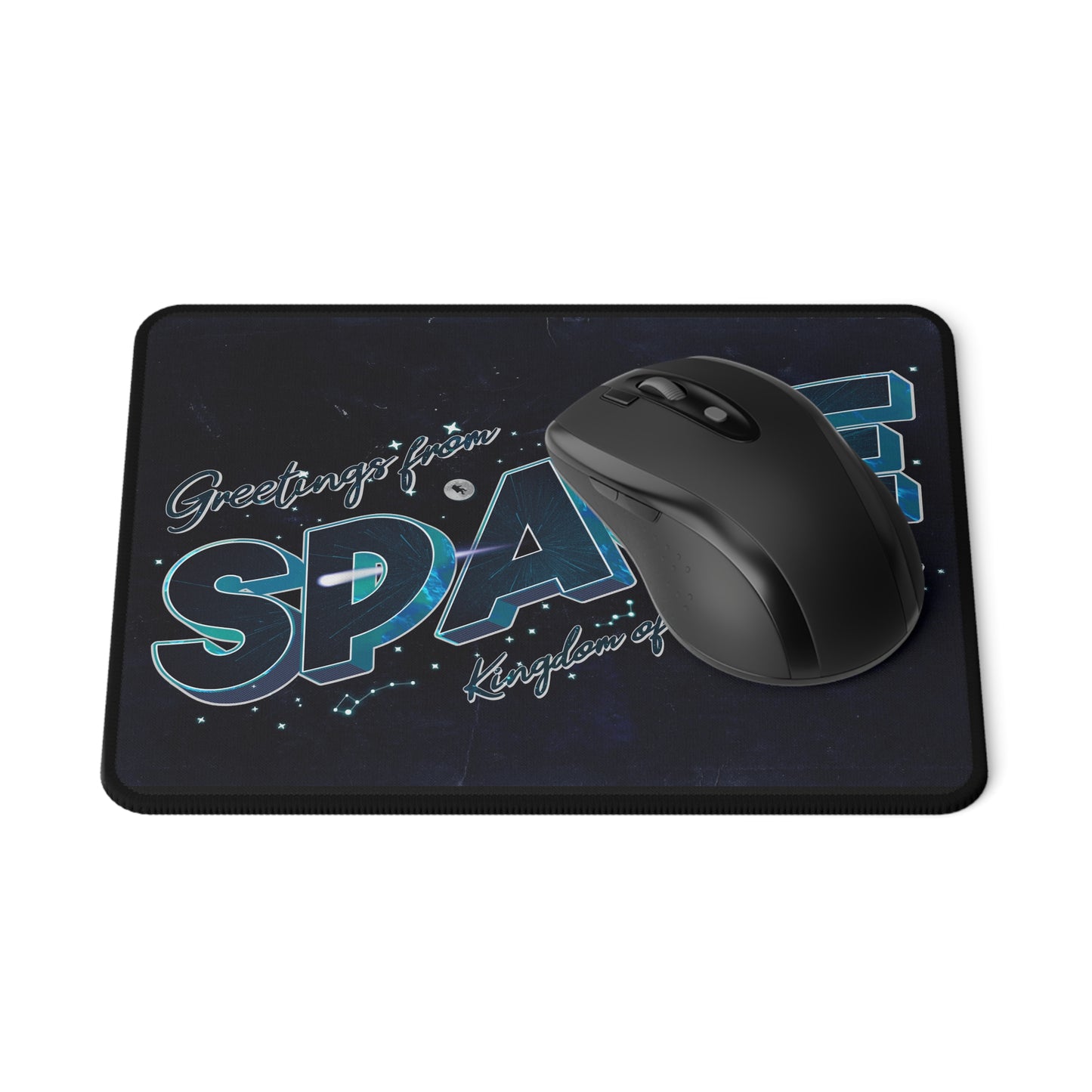 Greetings From Space - Non-Slip Gaming Mouse Pad Home Decor Creator Collective