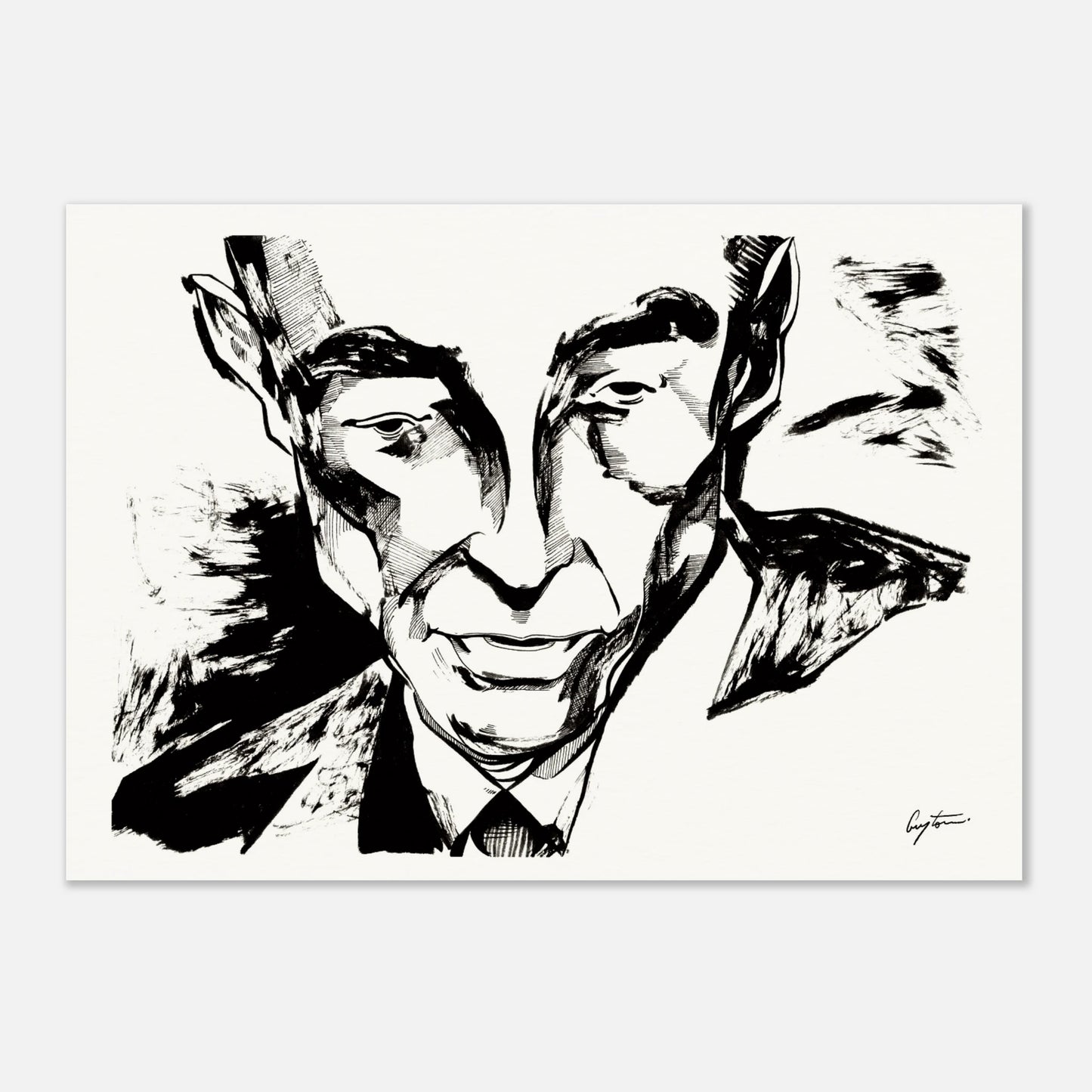 Oppenheimer - Museum-Quality Matte Paper Poster A4 21x29.7 cm / 8x12″ Print Material CreatorCollective