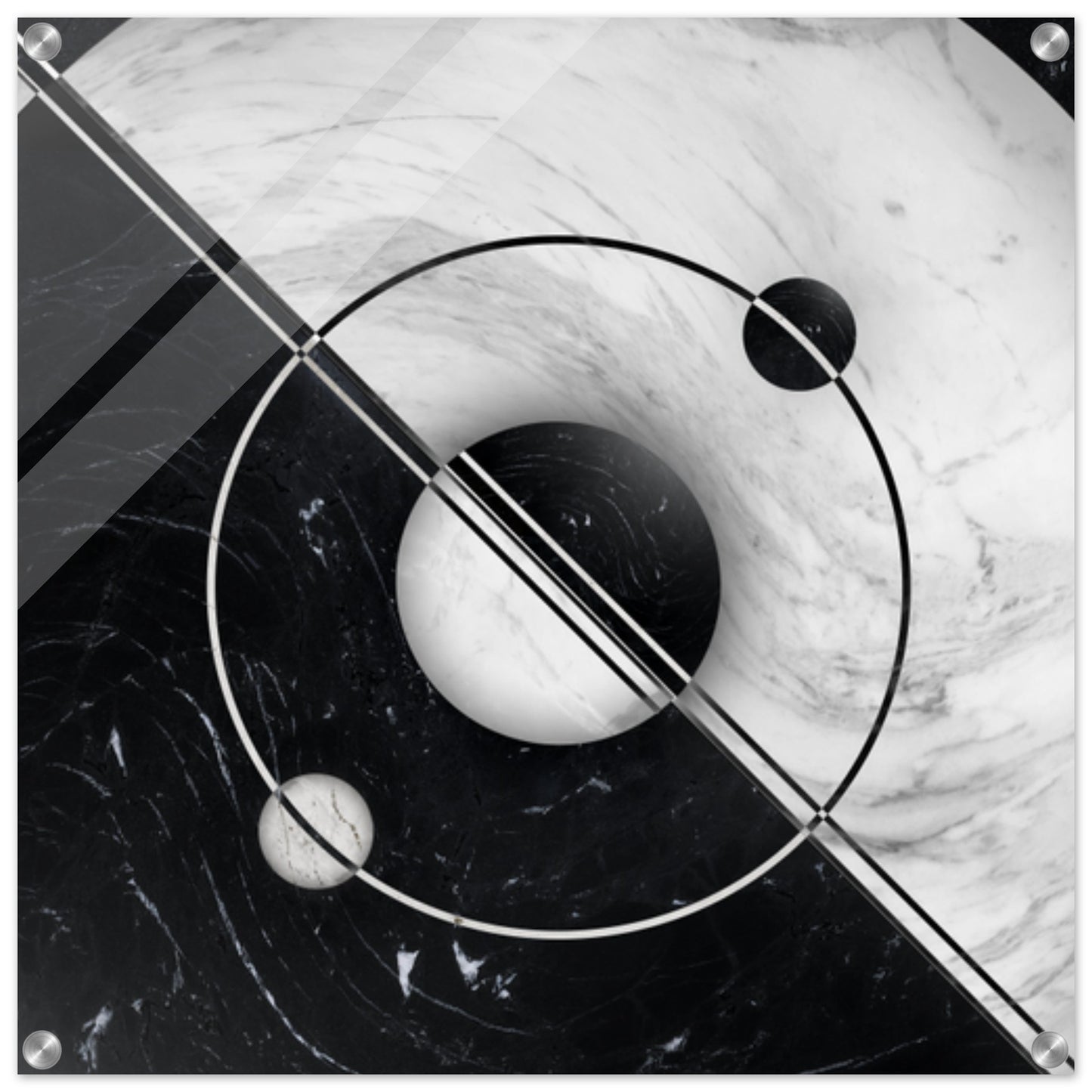 Cosmic Harmony - Acrylic Print Print Material Creator Collective 60x60 cm / 24x24″