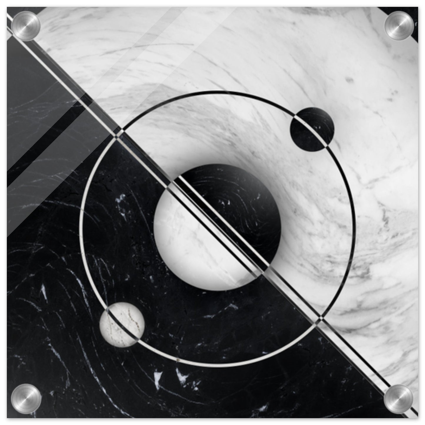 Cosmic Harmony - Acrylic Print Print Material Creator Collective 30x30 cm / 12x12″