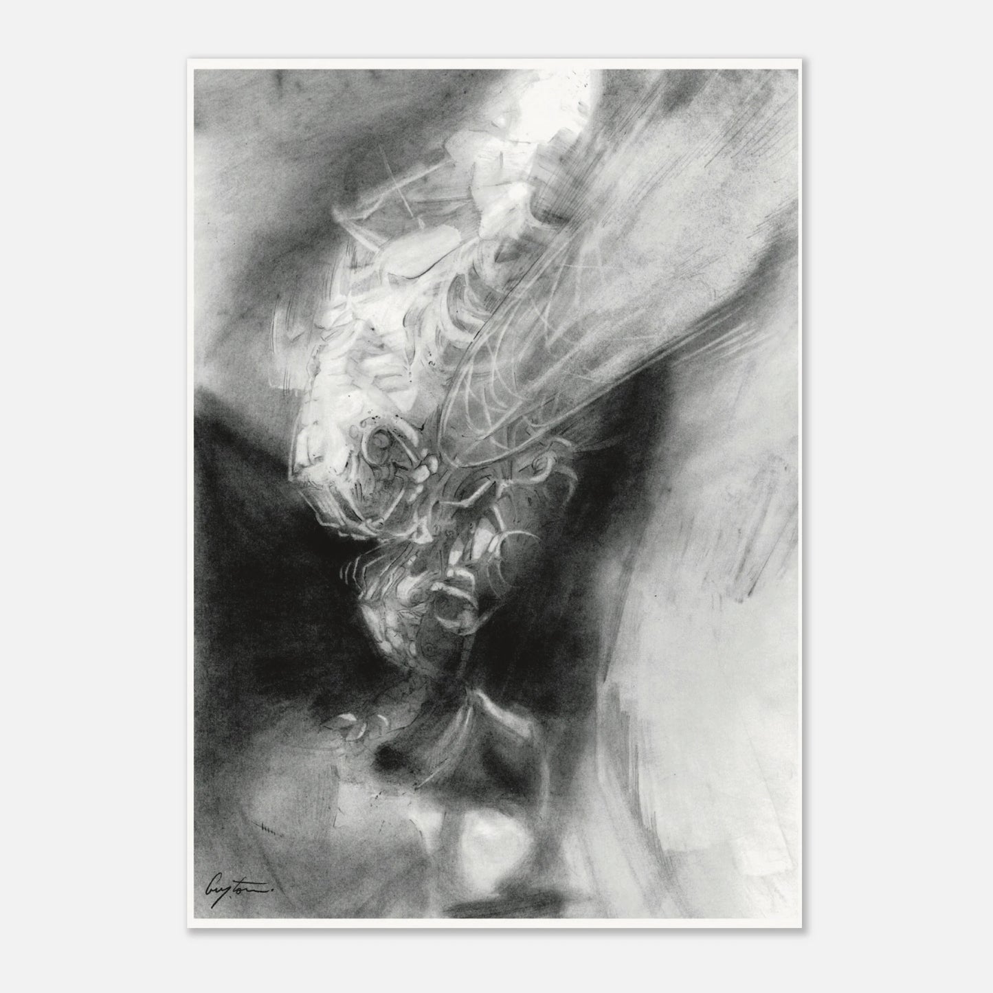 Transmission 2 - Museum-Quality Matte Paper Poster A4 21x29.7 cm / 8x12″ Print Material Creator Collective