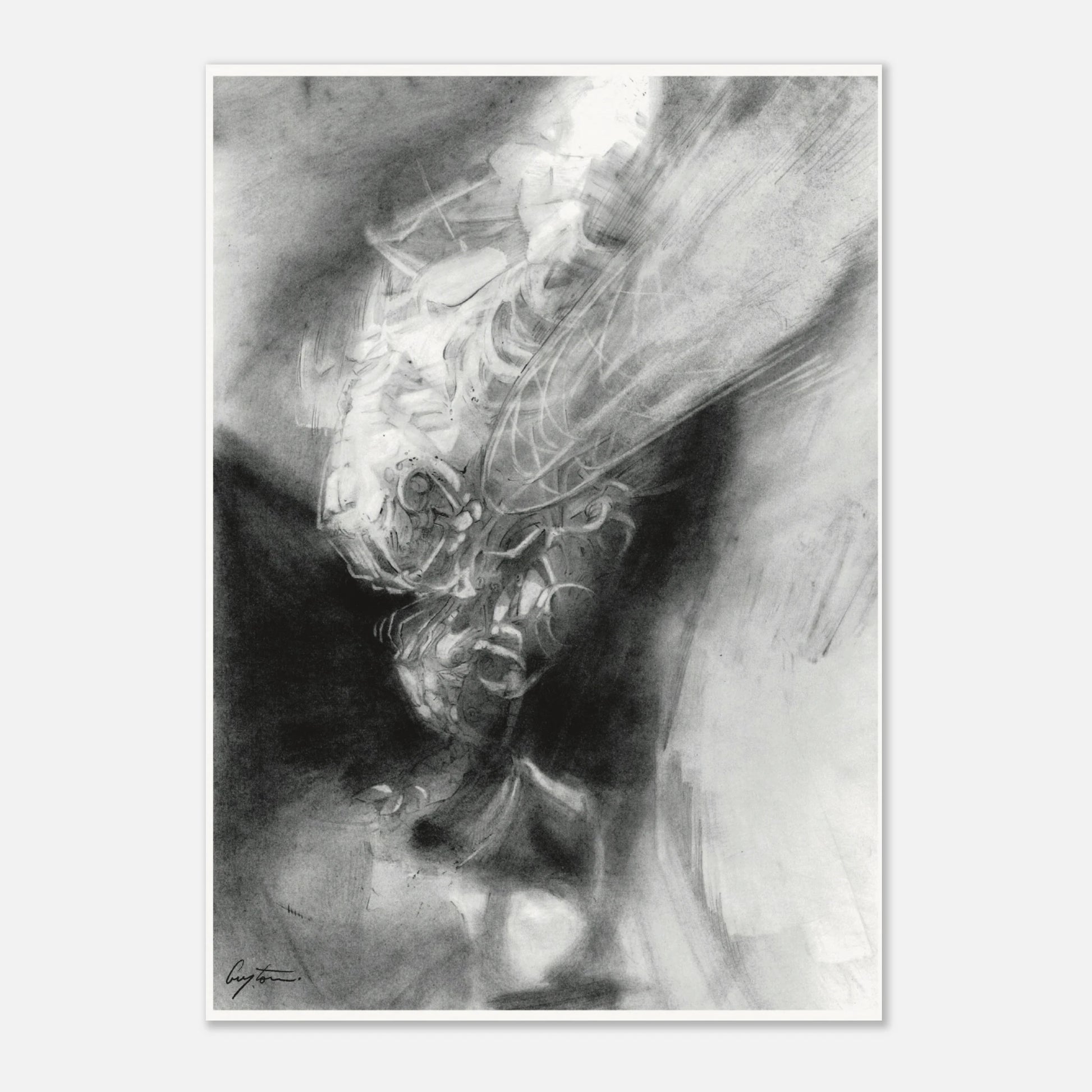 Transmission 2 - Museum-Quality Matte Paper Poster A4 21x29.7 cm / 8x12″ Print Material Creator Collective