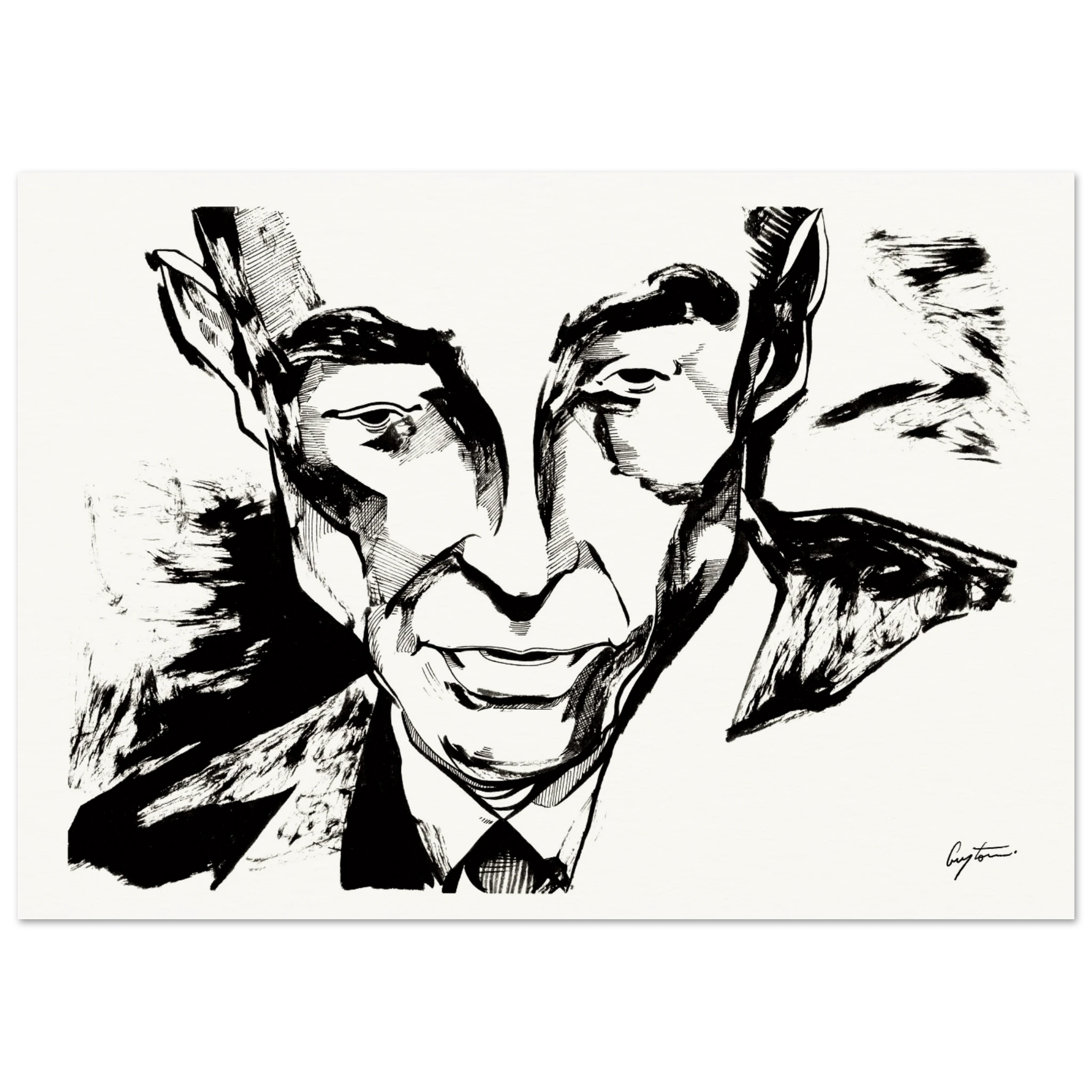 Oppenheimer - Museum-Quality Matte Paper Poster A4 21x29.7 cm / 8x12″