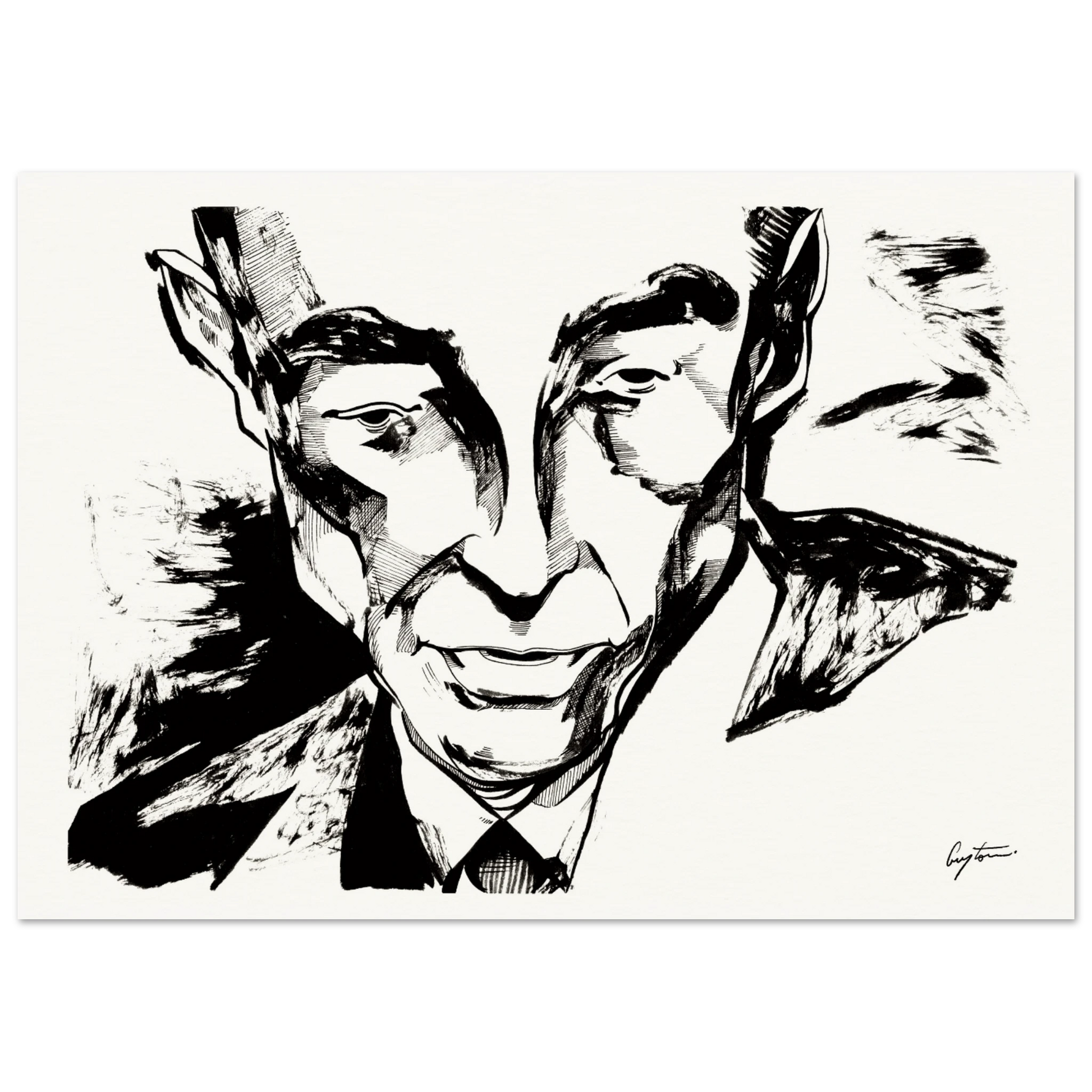 Oppenheimer - Museum-Quality Matte Paper Poster A4 21x29.7 cm / 8x12″ Print Material CreatorCollective Default Title