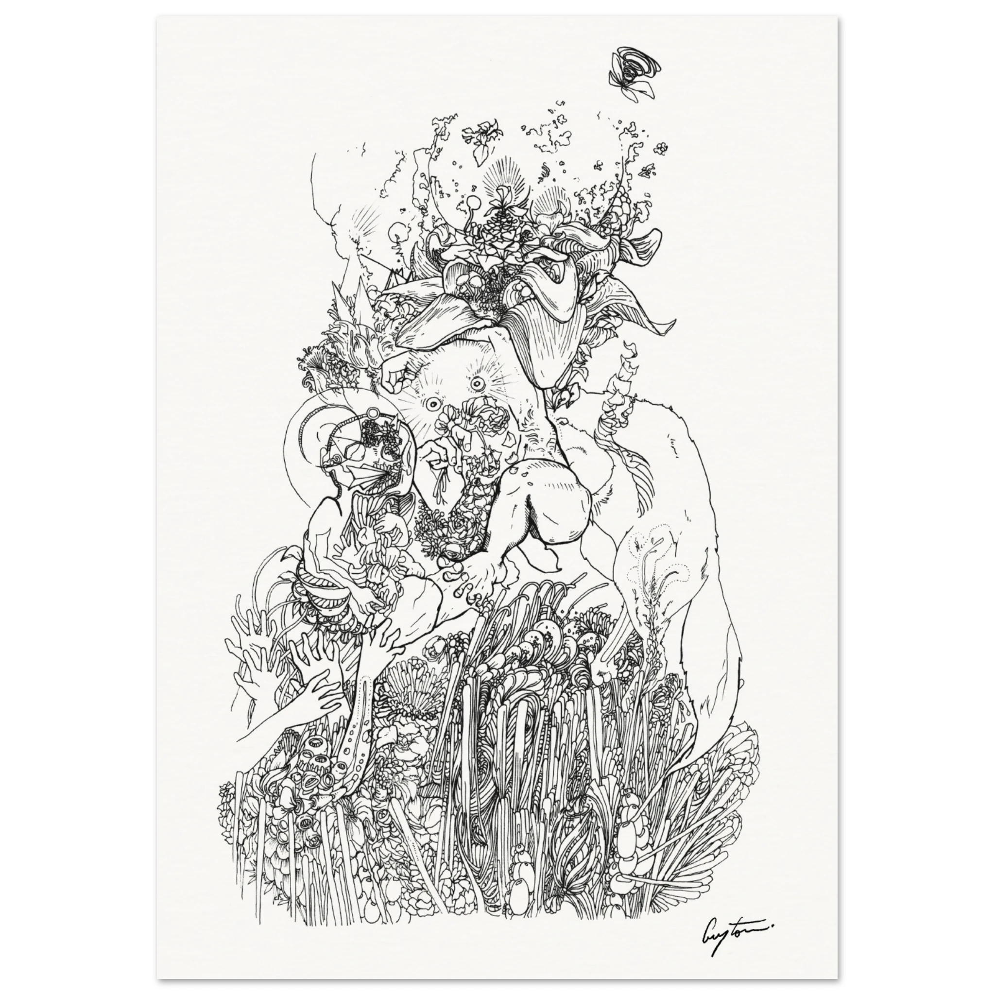 Self Portrait - Art Print