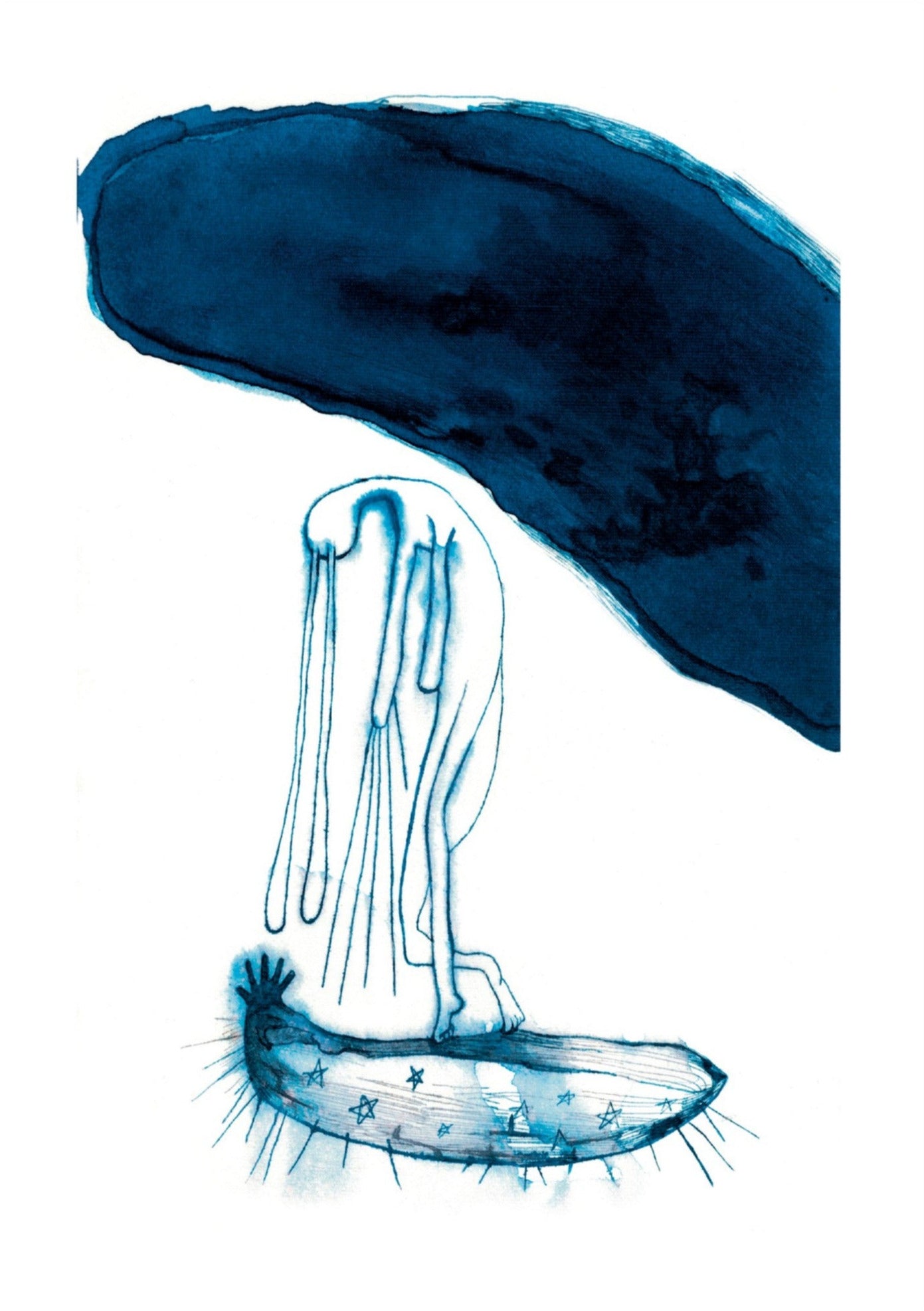 Reaching - Premium Matte Paper Poster 21x29.7 cm / 8x12