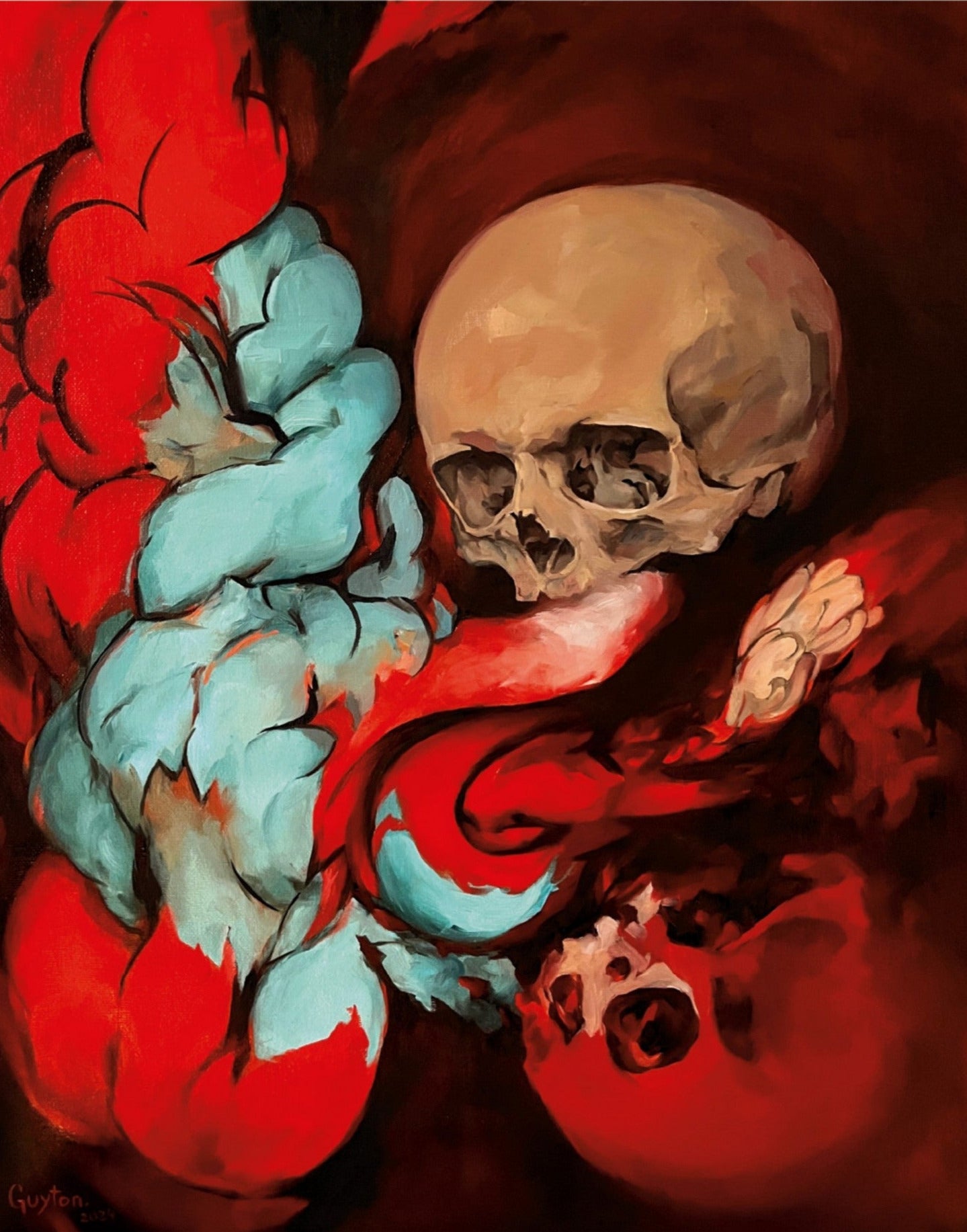 Inner Dialogue - Museum-Quality Matte Paper Poster 30x40 cm / 12x16″ Print Material CreatorCollective Default Title