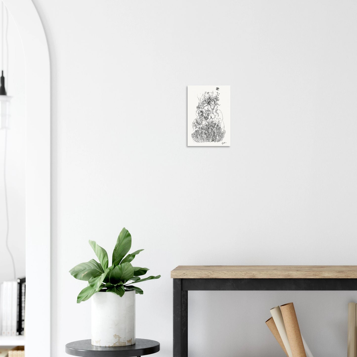 Self Portrait - Museum-Quality Matte Paper Poster A4 21x29.7 cm / 8x12″ Print Material CreatorCollective