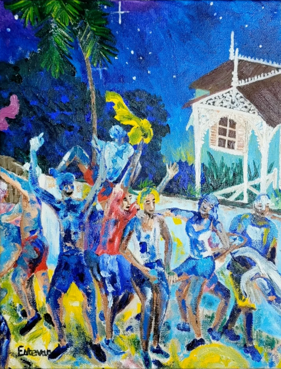 Estevan Dubrisingh Garcia - Ah Colour or Pigment