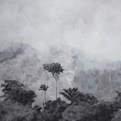 Grisaille Landscape Series: A Rainy Day in the Hills