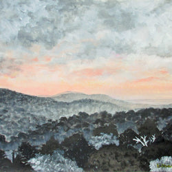 Grisaille Landscape Series: Early Morning Beach Run