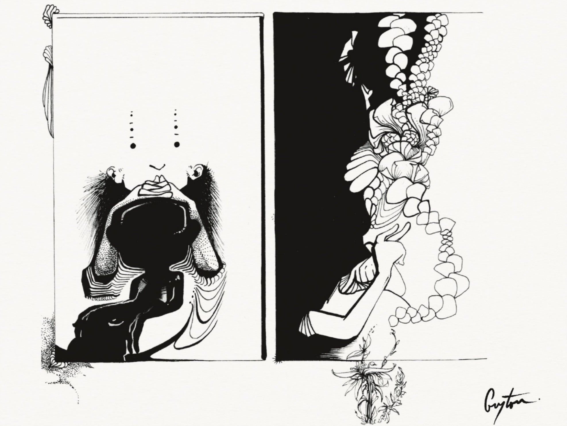 Hello - Museum-Quality Matte Paper Poster 15x20 cm / 6x8″