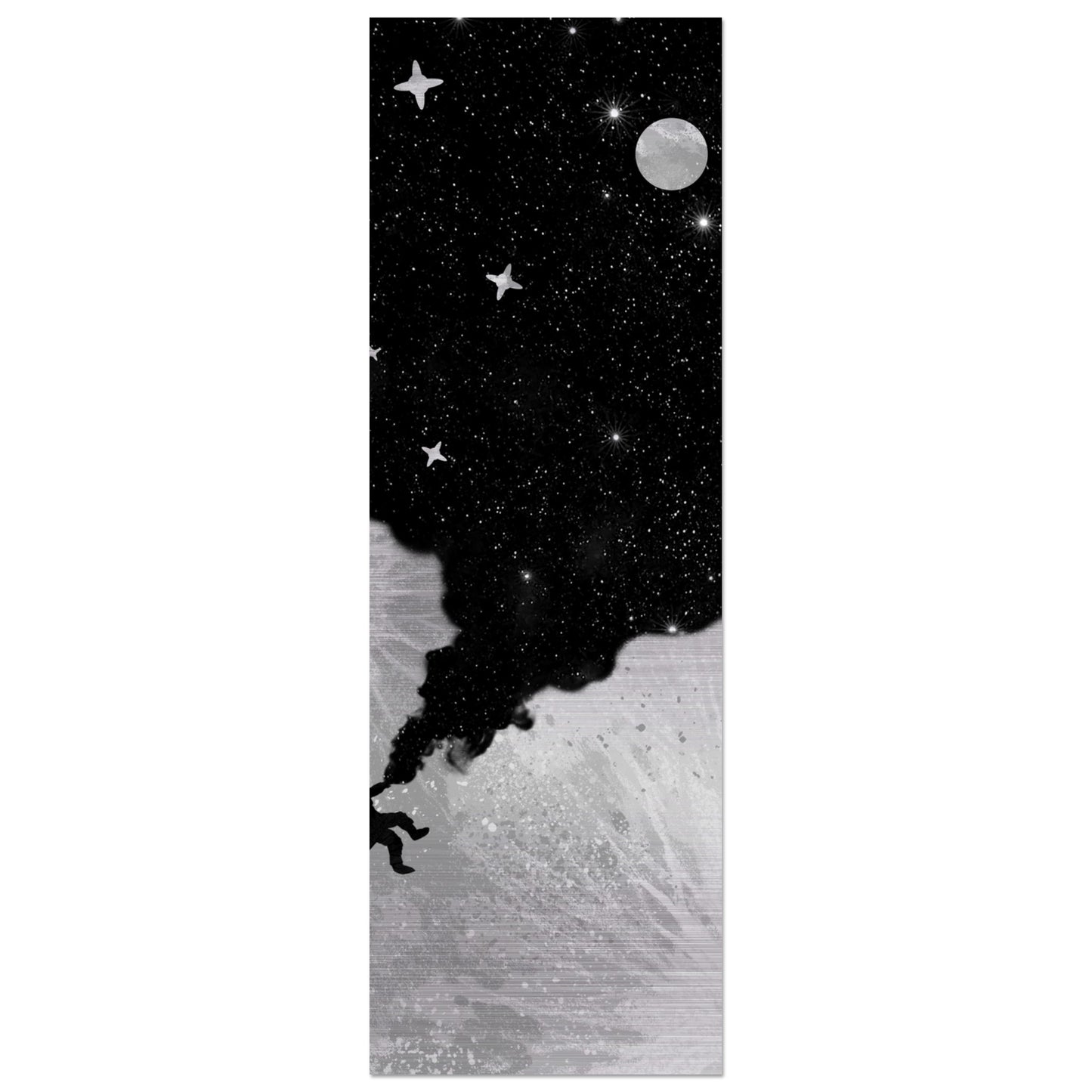 Astro Drift - Brushed Aluminum Print Print Material Creator Collective 30x90 cm / 12x36″