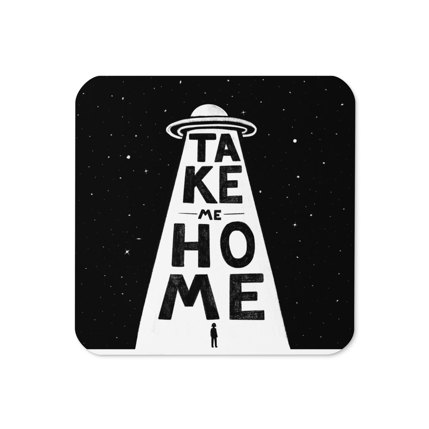 UFO - Cork-back coaster Creator Collective Default Title