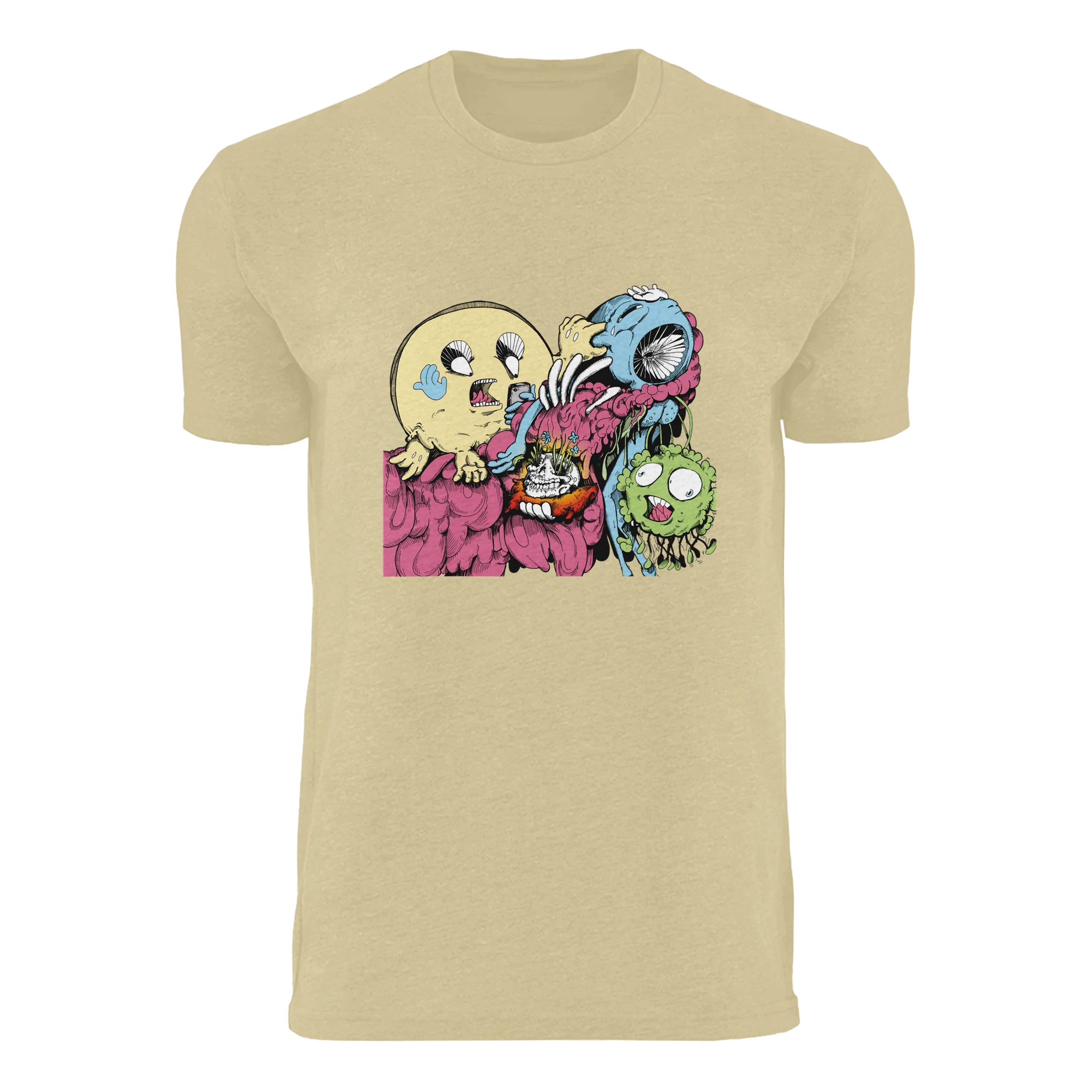 Three Figures at the Base of the Internet - Organic Premium Unisex Tee