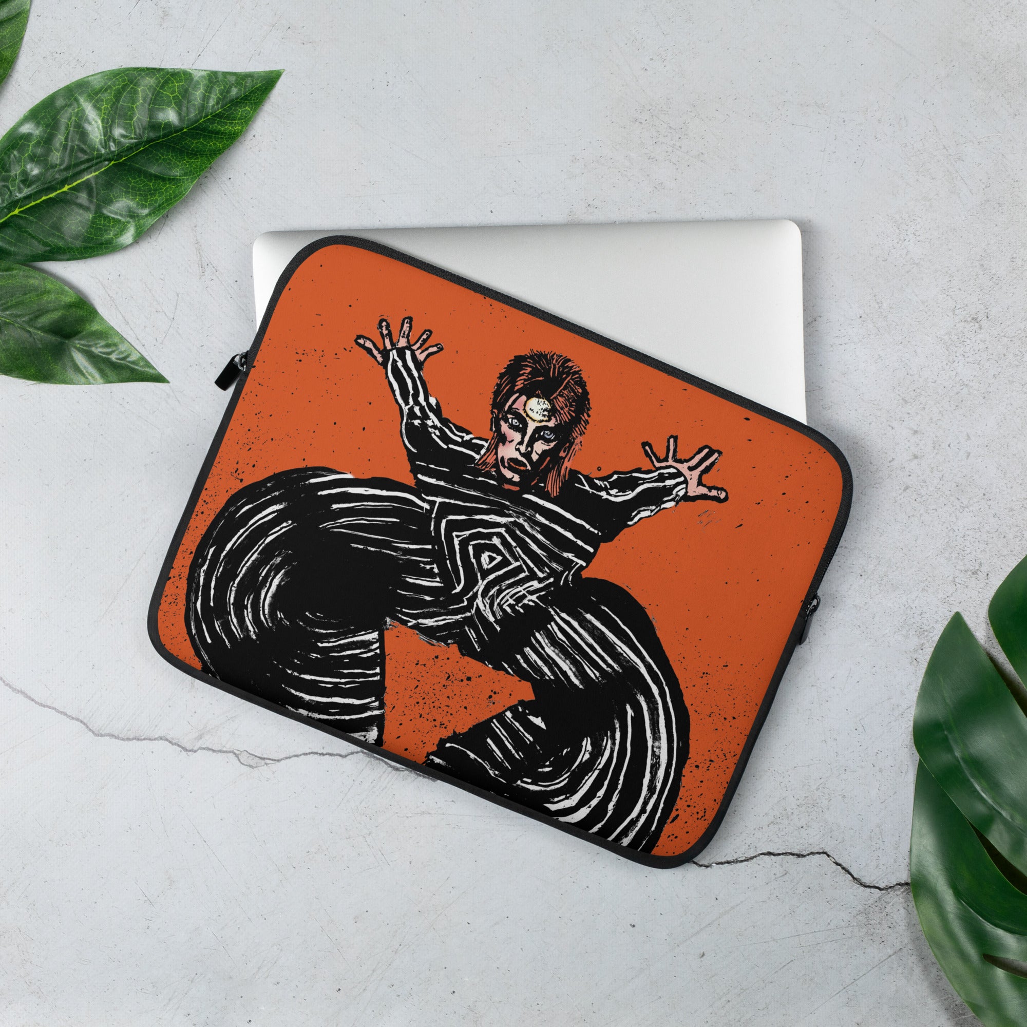 Bowie Yamamoto Sukita 1973 - Laptop Sleeve