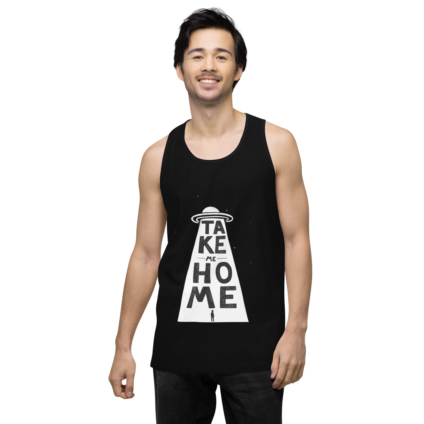 UFO - Men’s premium tank top CreatorCollective
