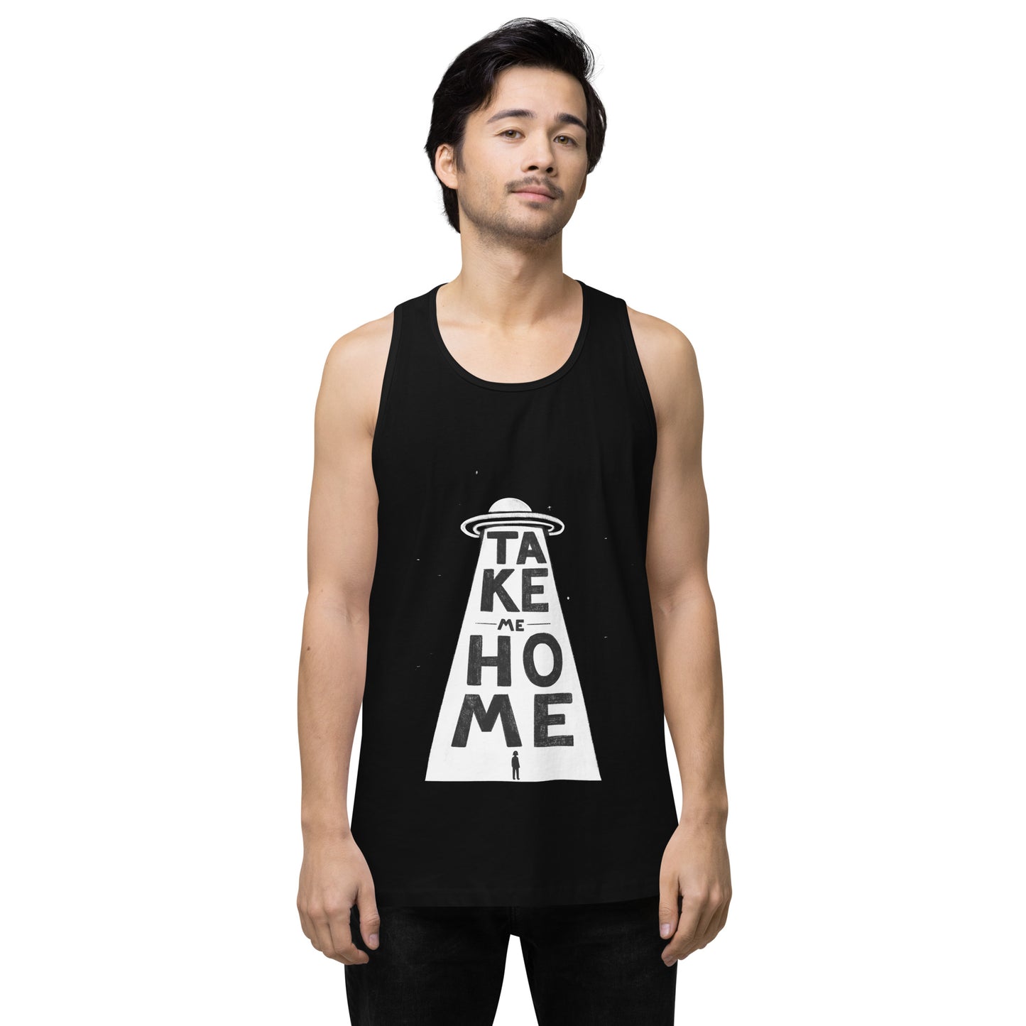 UFO - Men’s premium tank top CreatorCollective Black S