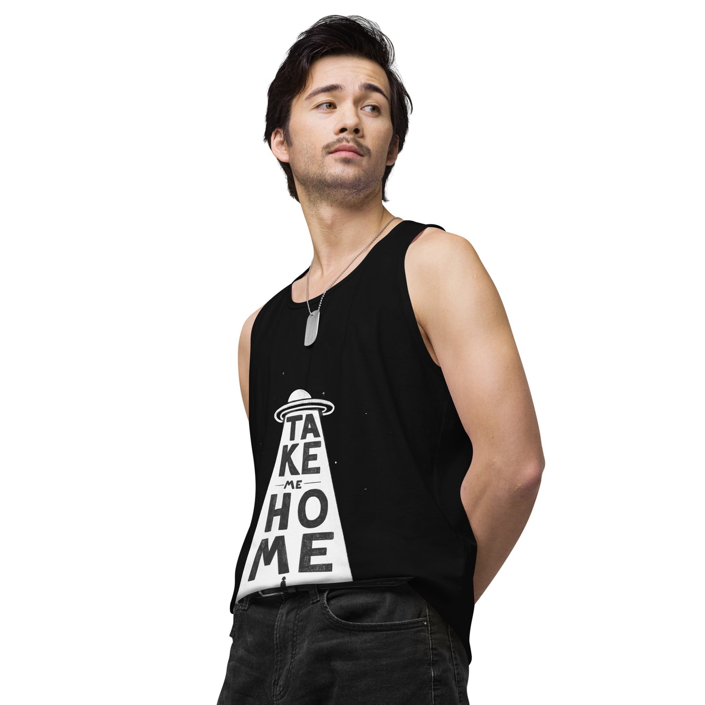 UFO - Men’s premium tank top CreatorCollective