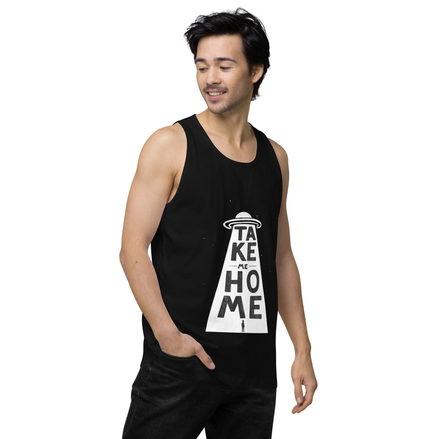 UFO - Men’s premium tank top CreatorCollective