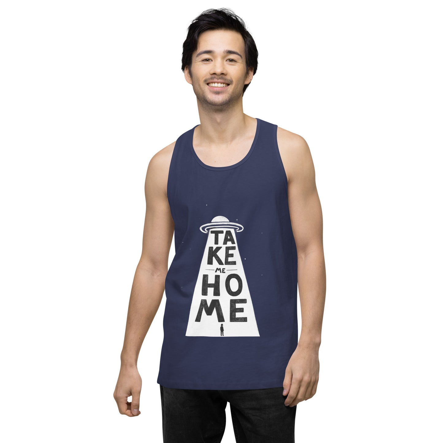 UFO - Men’s premium tank top CreatorCollective