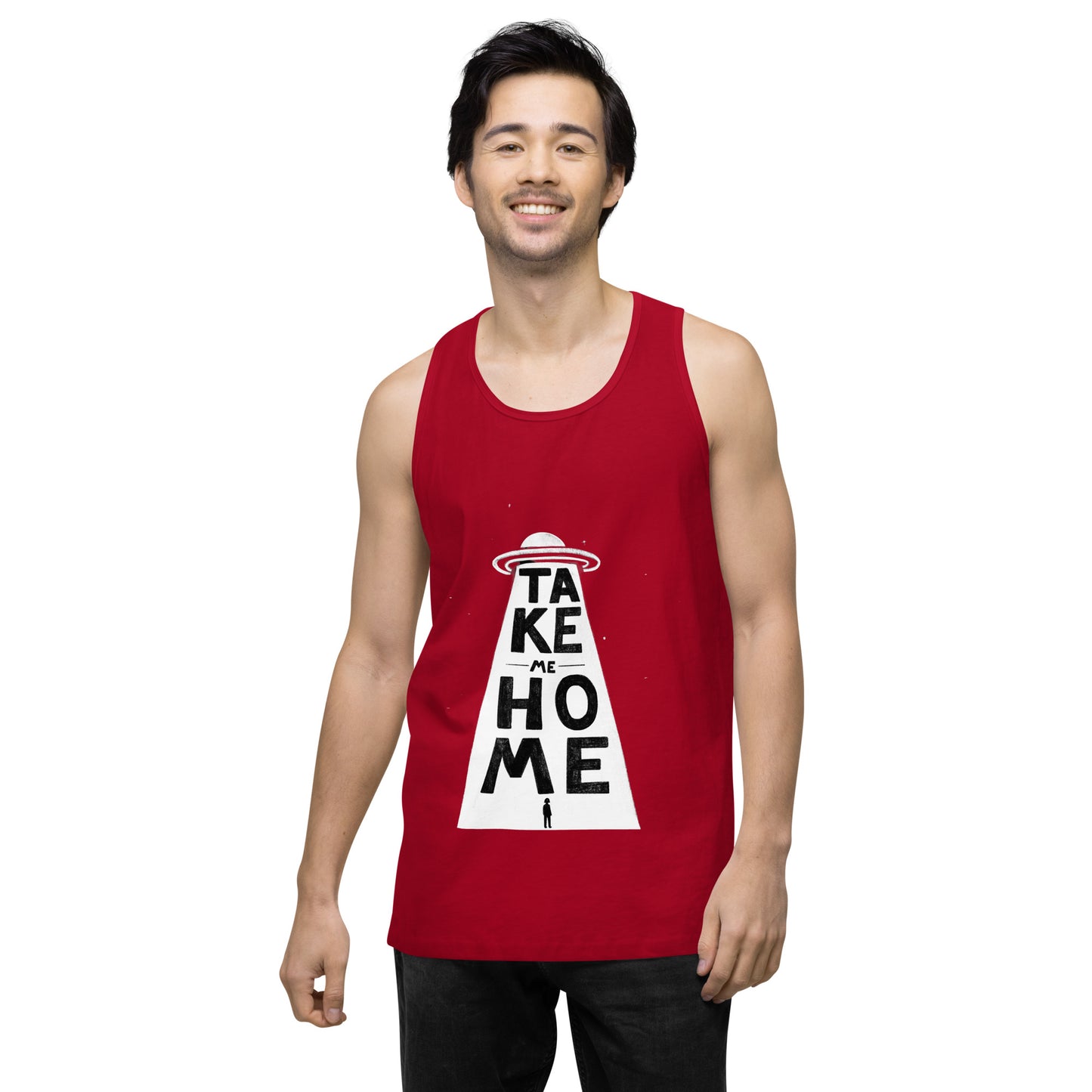 UFO - Men’s premium tank top CreatorCollective