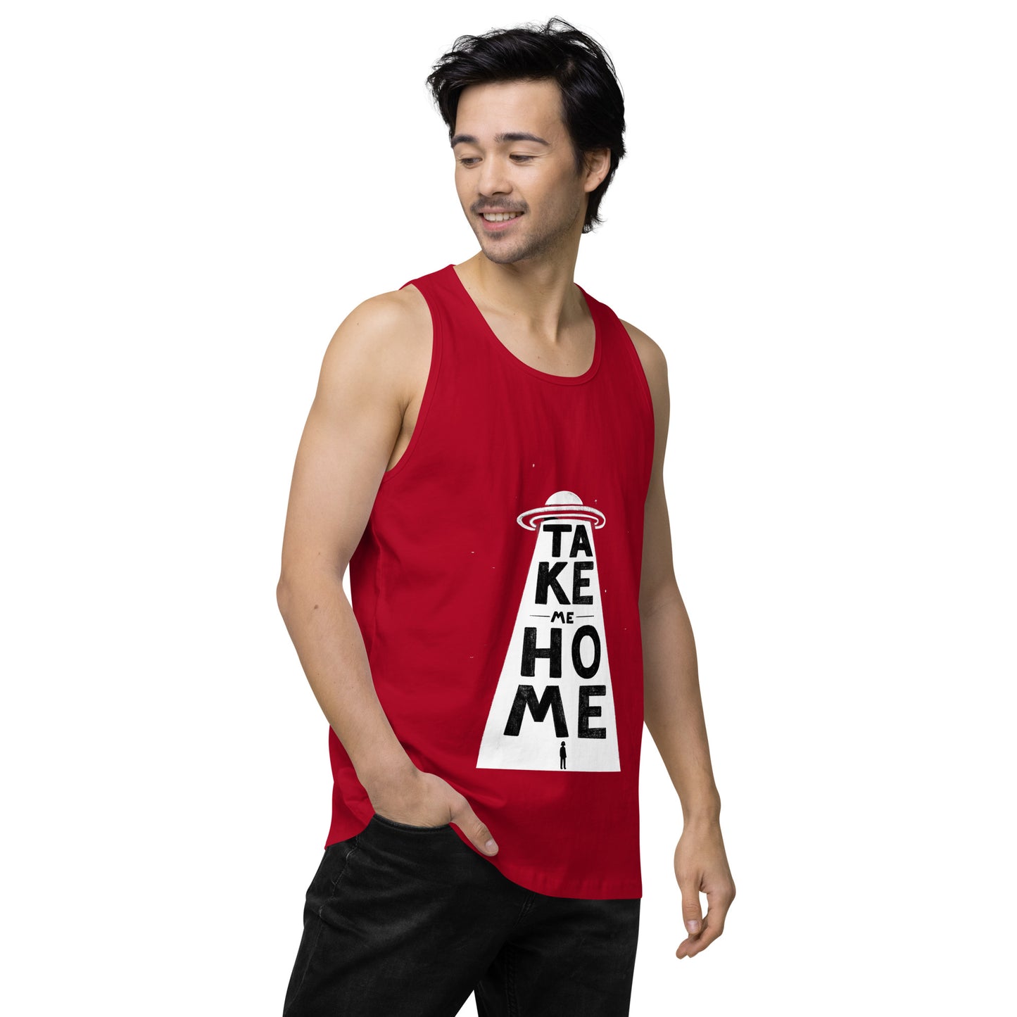 UFO - Men’s premium tank top CreatorCollective