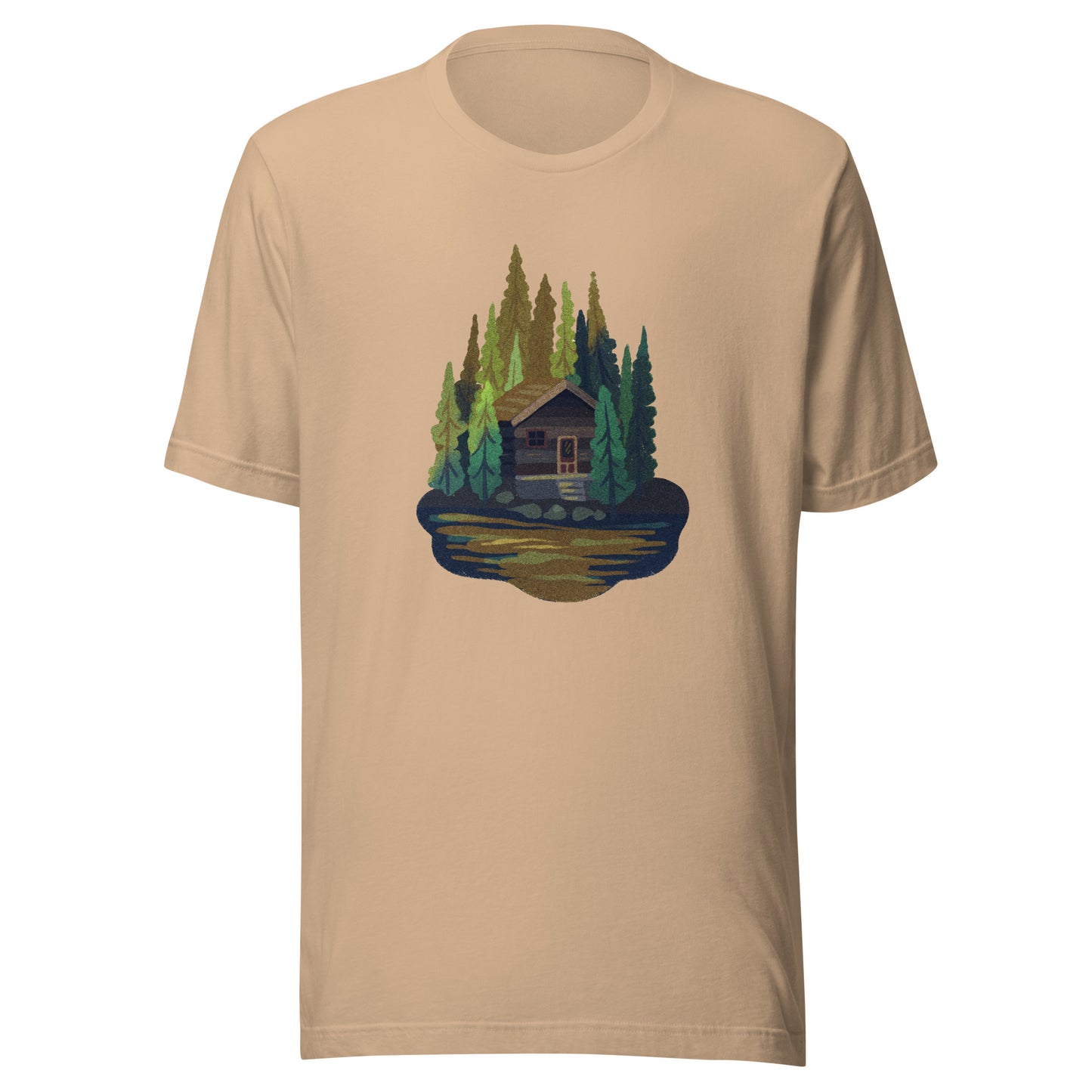 House - Unisex t-shirt Creator Collective Tan XS