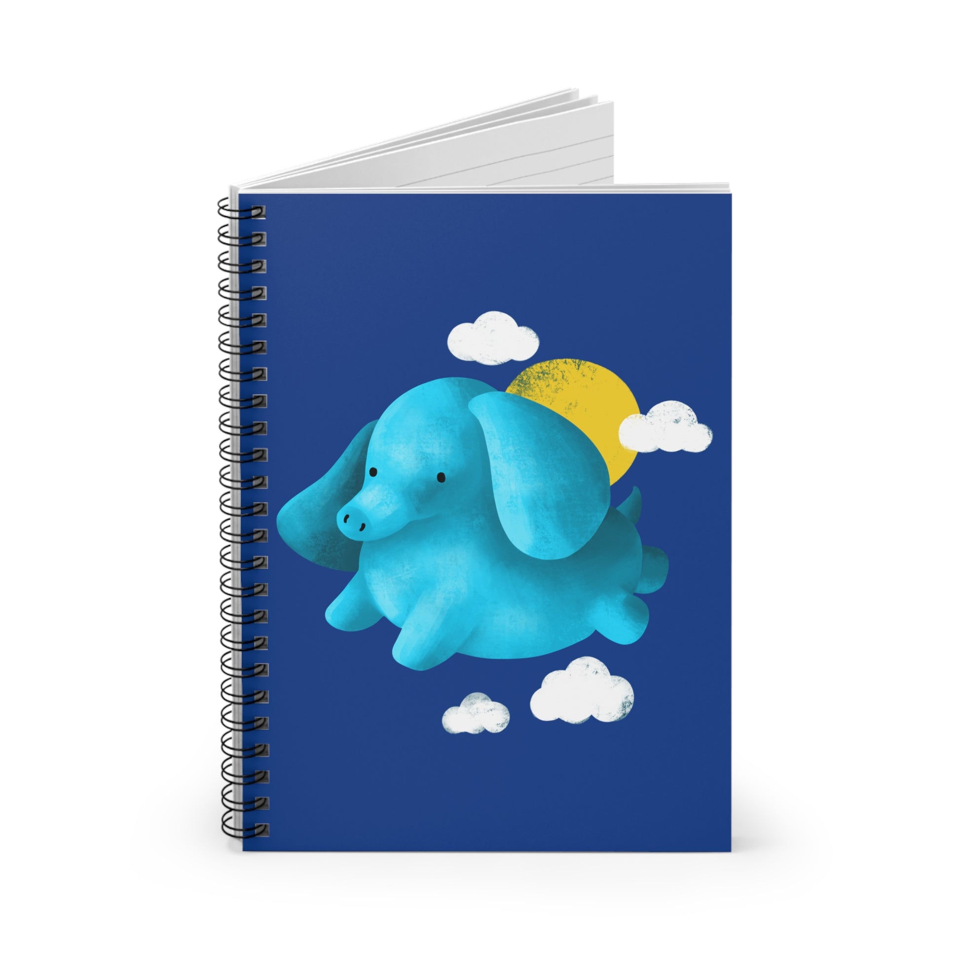 Elephant - Spiral Notebook - Ruled Lined Paper products Creator Collective