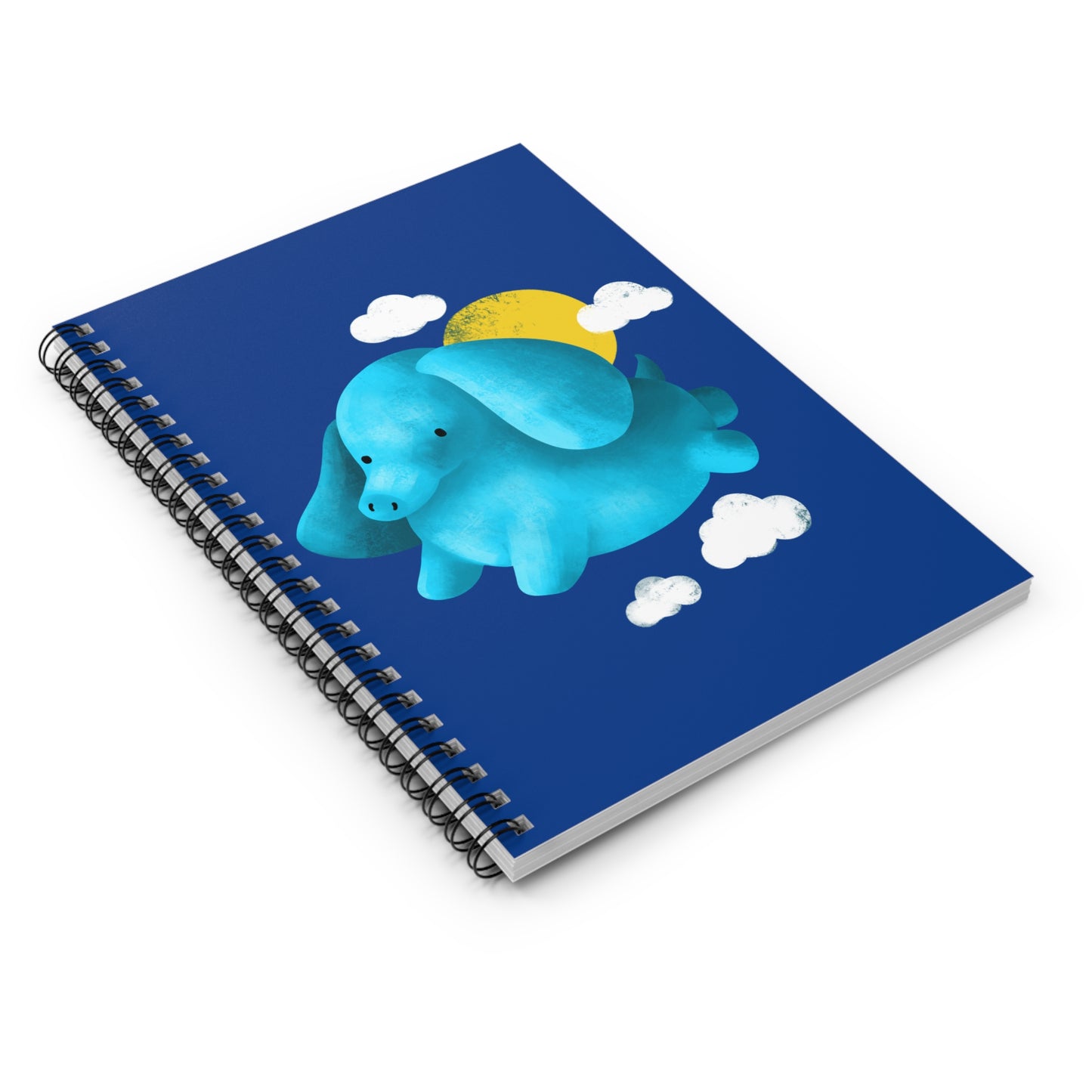 Elephant - Spiral Notebook - Ruled Lined Paper products Creator Collective